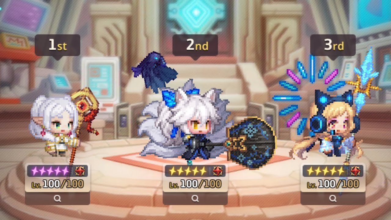 Guardian Tales - Arena: Frieren Garam (EX2) Veronica - Ancient Ruins - Day 3 (Skipped Day 2)