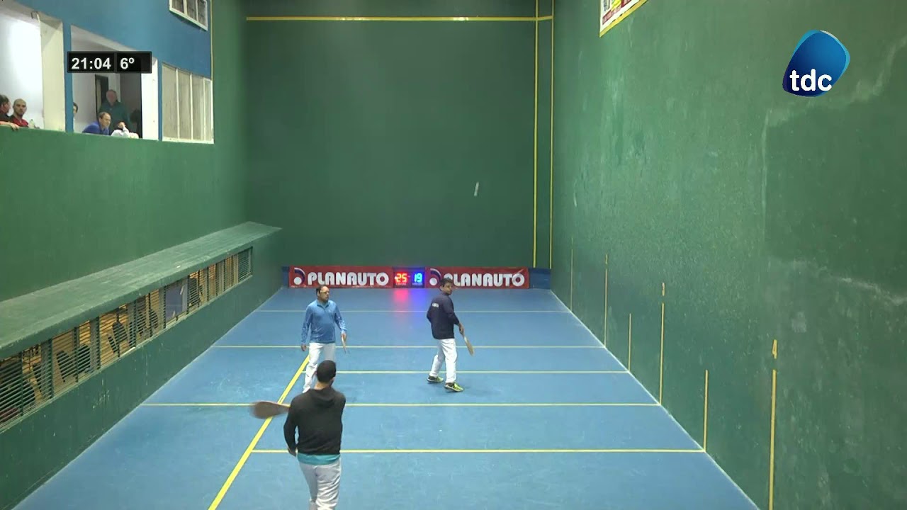 PELOTA PALETA 16 07 2019 Desafío televisado de los Martes