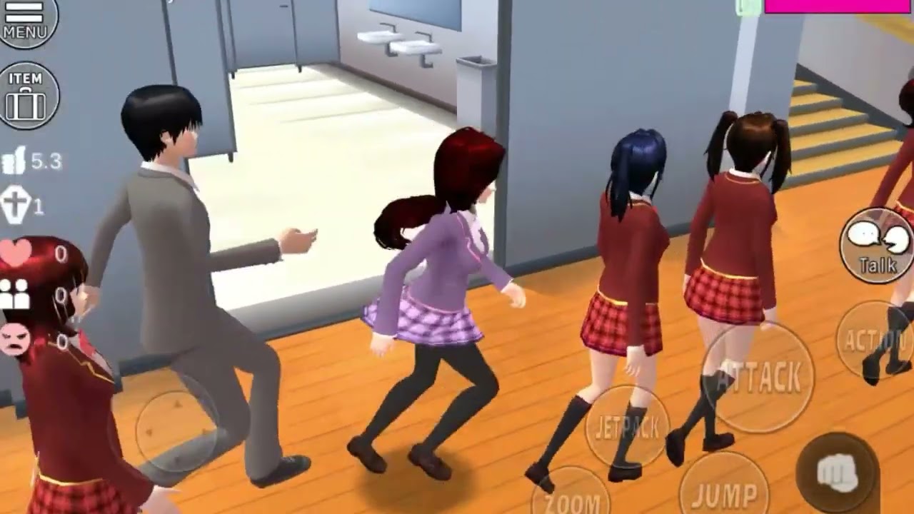 Un día en mi sakura school simulator 