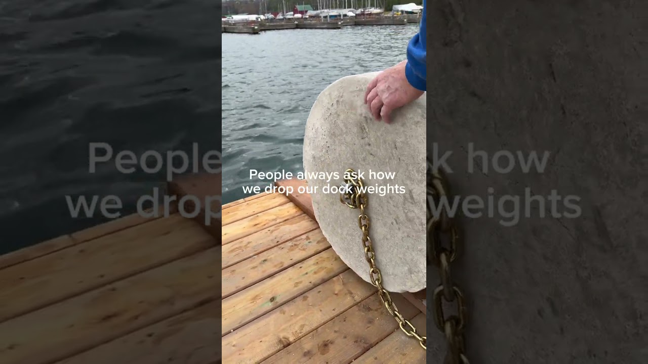 Securing a NyDock Floating Dock the Right Way ⚓