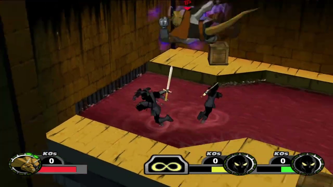 Teenage Mutant Ninja Turtles Mutant Melee - Leonard Campaign with Mozar