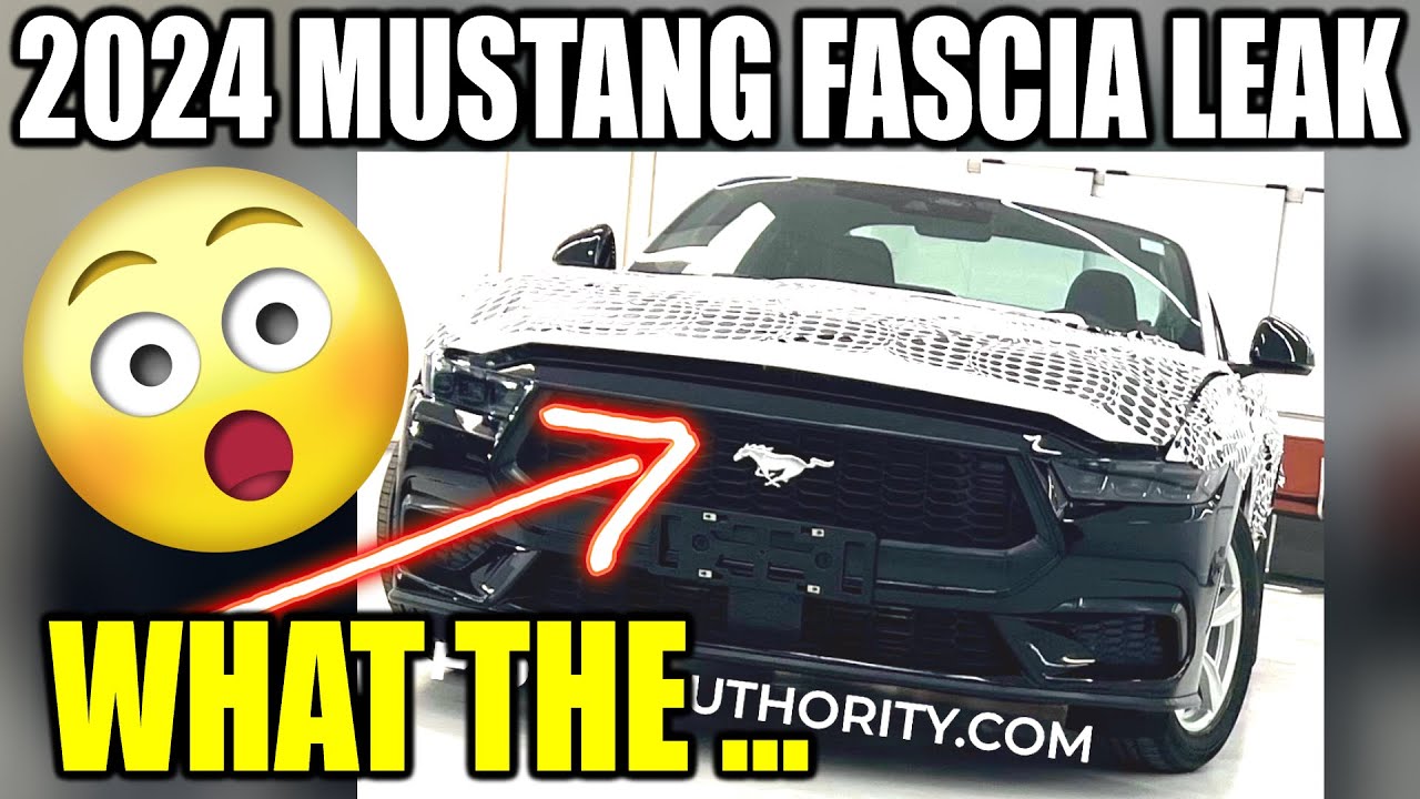 2024 MUSTANG GT FRONTEND LEAKED! WHAT THE ... 😬