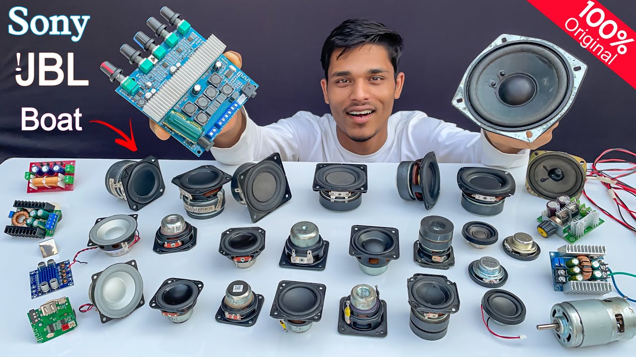 Online मिल गया सस्ते में Original Sony JBL Bluetooth Speaker & Class-d Amplifier | Ishu experiment