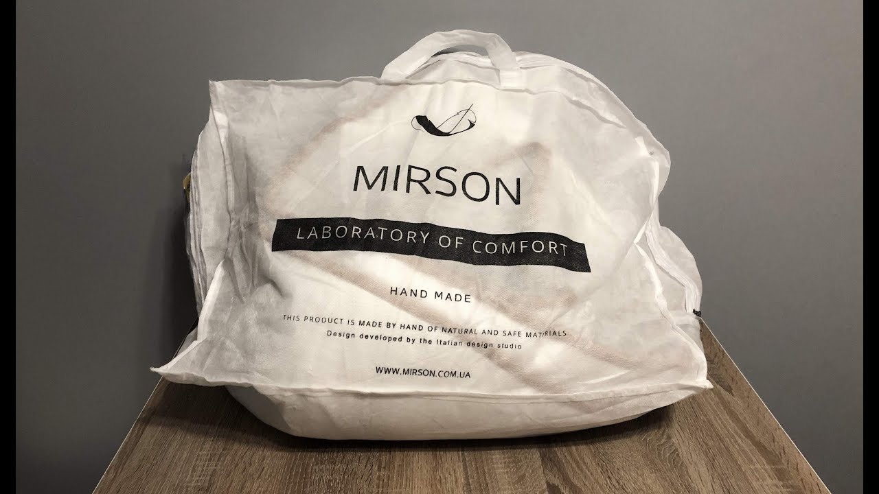 Распаковка одеяла MIRSON 055 зима из Розетка