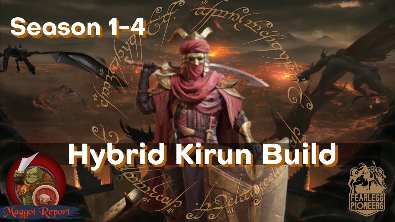 Lotr Rise to War - Как построить ✨гибрид✨ сборку командира Кируна