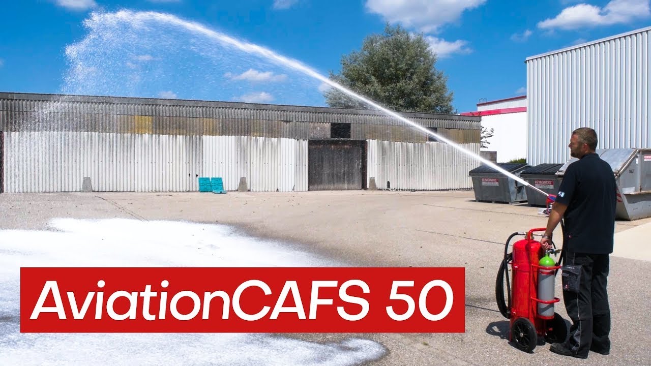 The AviationCAFS 50 Firefighting System | 50 Litres of High-Power CAFS by HNE