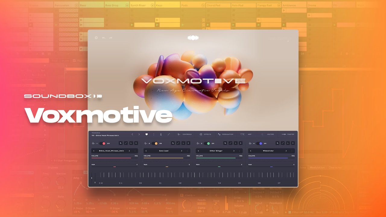 VOXMOTIVE by Audiomodern | Soundbox Instrument