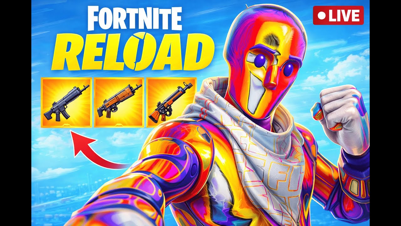 Usé el Rifle Sentenciante y salió una PARTIDAZA 🔥 | Fortnite Reload