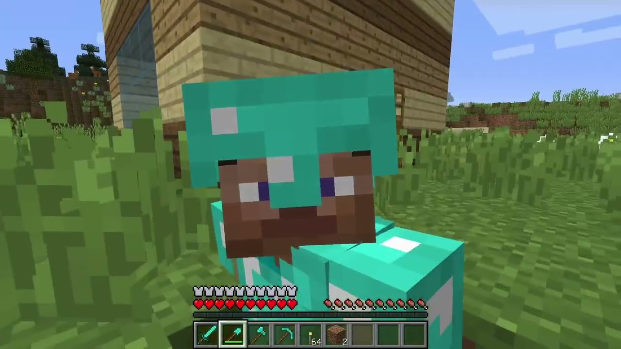 Minecraft Creepypasta system steve 1.bölüm(Mavi Ekran yedim!) 