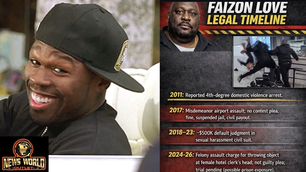 50 Cent DESTROYS Faizon Love after he DISSED 50 during interview!