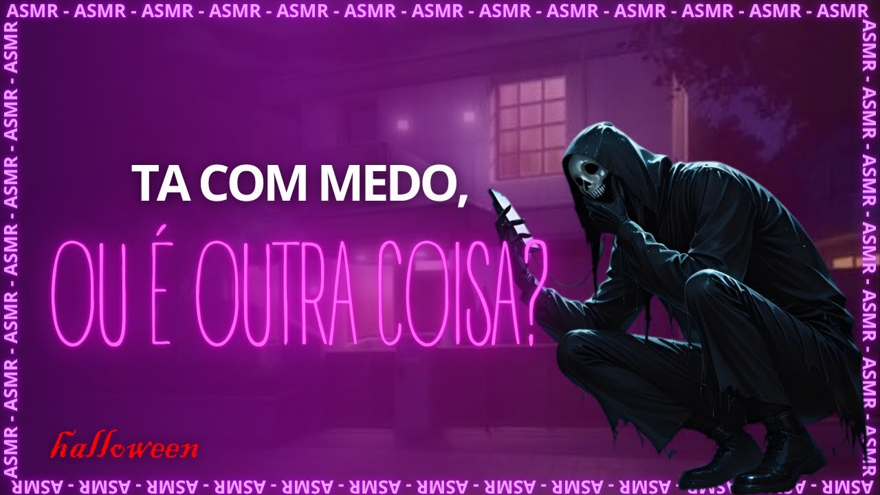 | ASMR | MEU MELHOR AMIGO É MEU STALKER GHOSTFACE (HALLOWEEN)