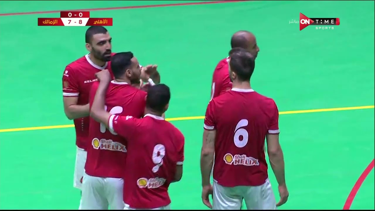 مباراة الأهلي والزمالك نهائي كأس مصر للكرة الطائرة رجال
