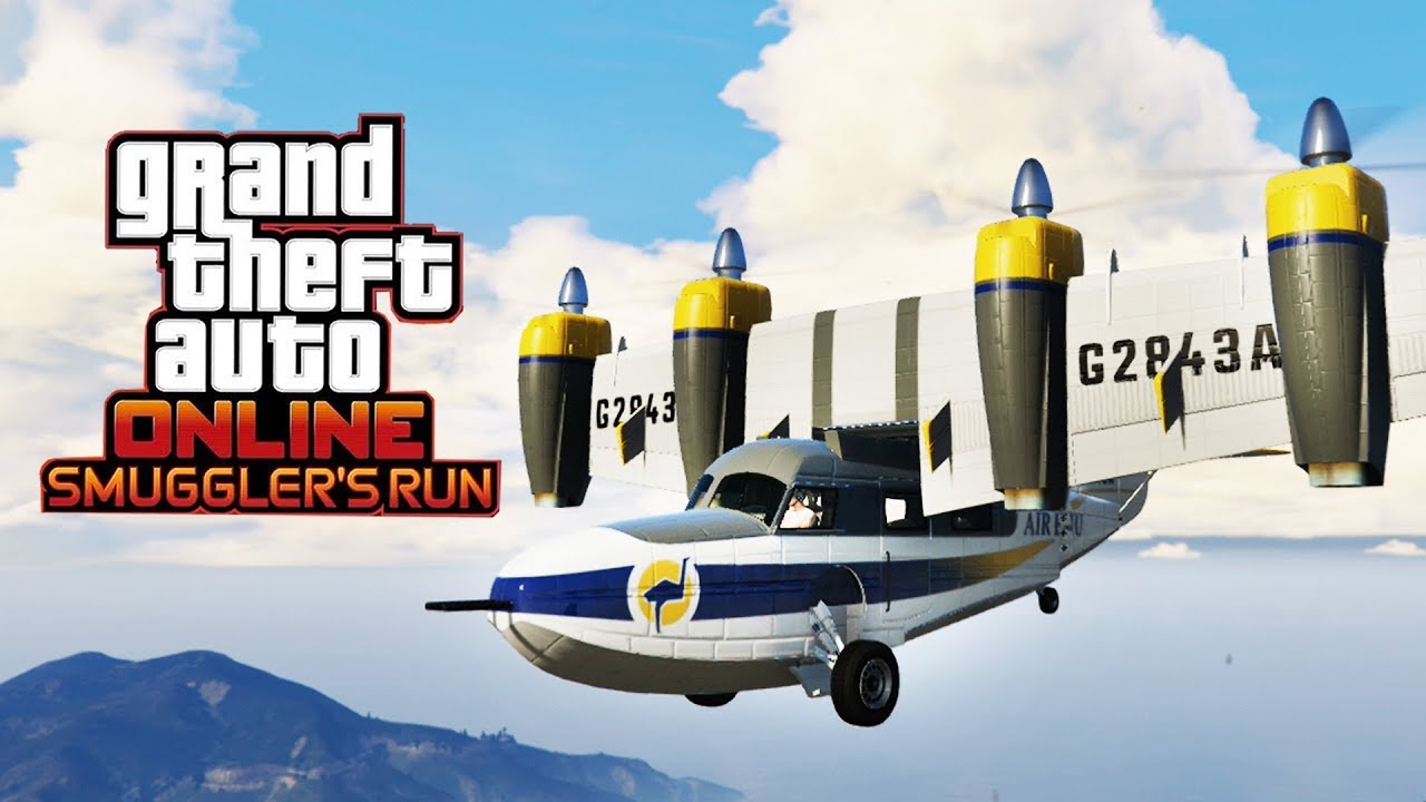 TUNING NAJLEPSZEGO SAMOLOTU W GTA ONLINE - GTA ONLINE SMUGGLER'S RUN