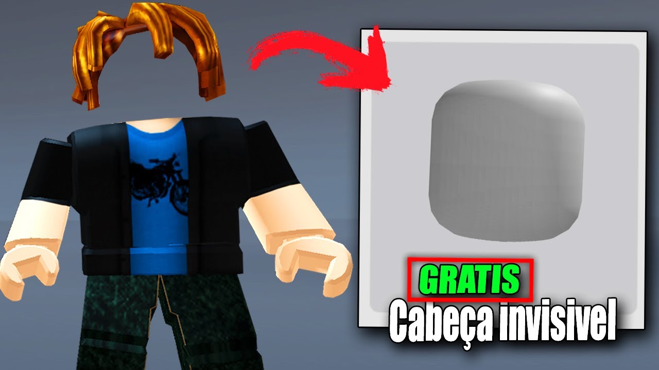 CABEÇA INVISÍVEL DE GRAÇA PRA TODO MUNDO PEGAR AGORA NO ROBLOX! (Corre)