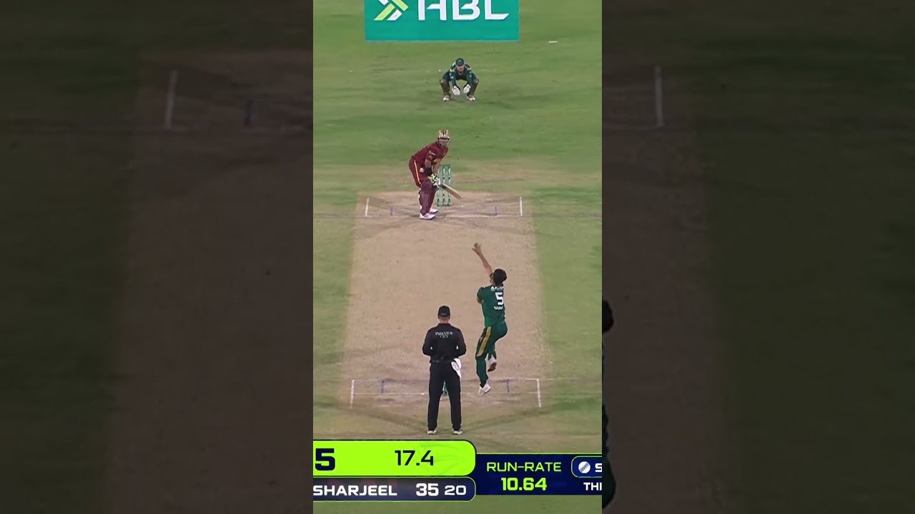 30 Runs in a Single Over! 🔥 #MSvsHK | #HBLPSL11 | #newera #shorts | MZB1T