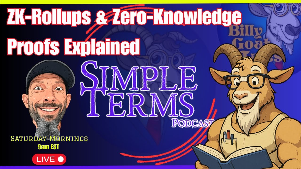 ZK-Rollups & Zero-Knowledge Proofs Explained | Ethereum Scaling in Simple Terms (LIVE) 📱