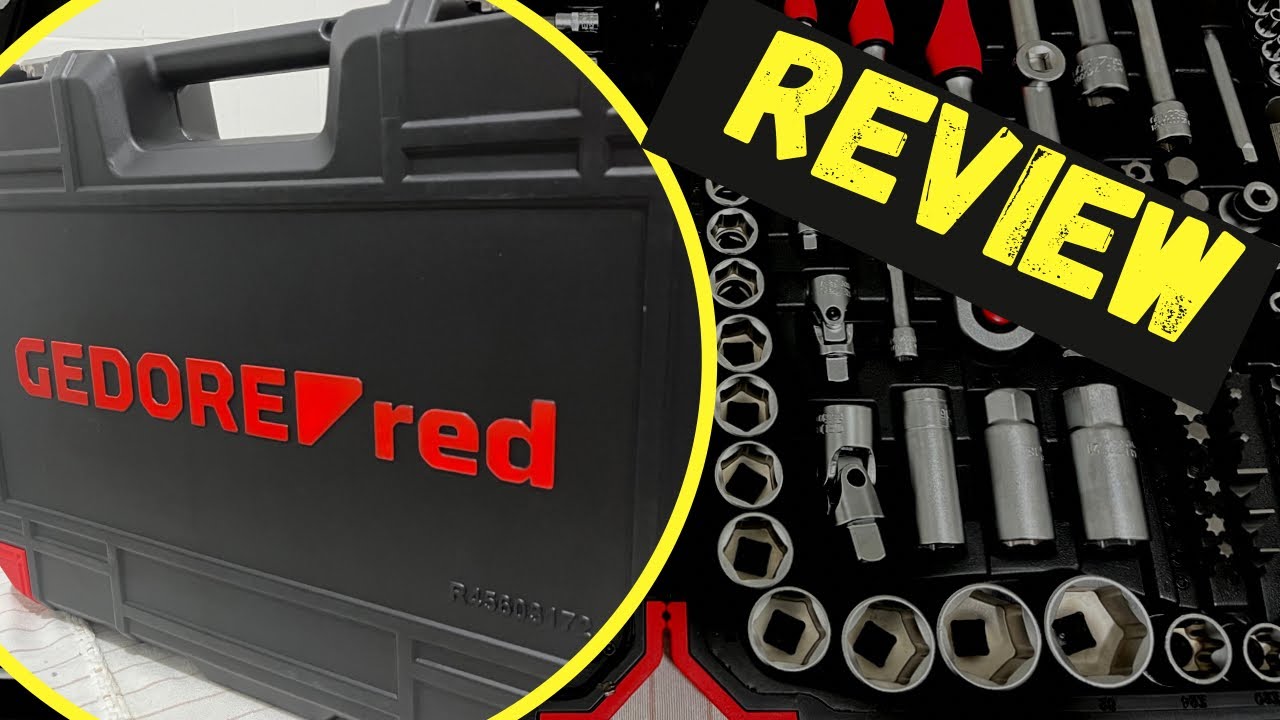 Review Kit Gedore Red 172 peças