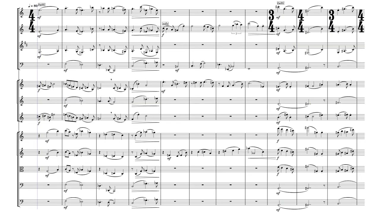 Sinfonia #93, first movement