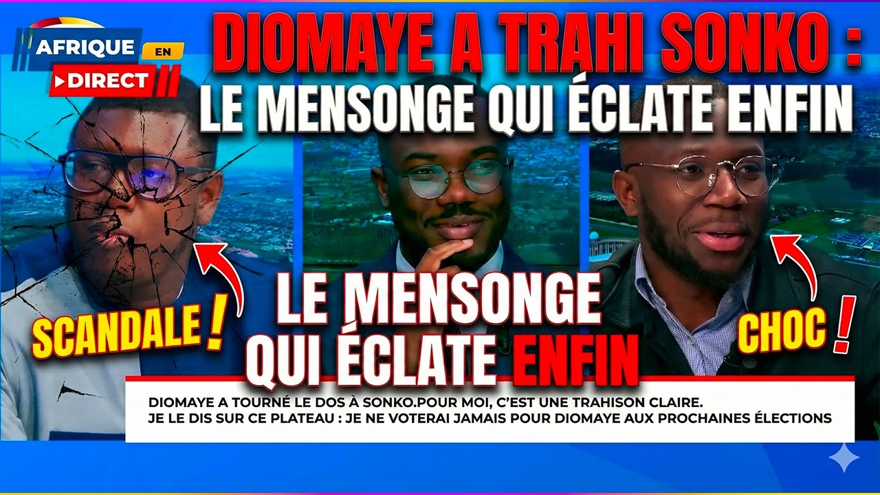 Sonko lâché comme un chien ? la vraie face de Diomaye