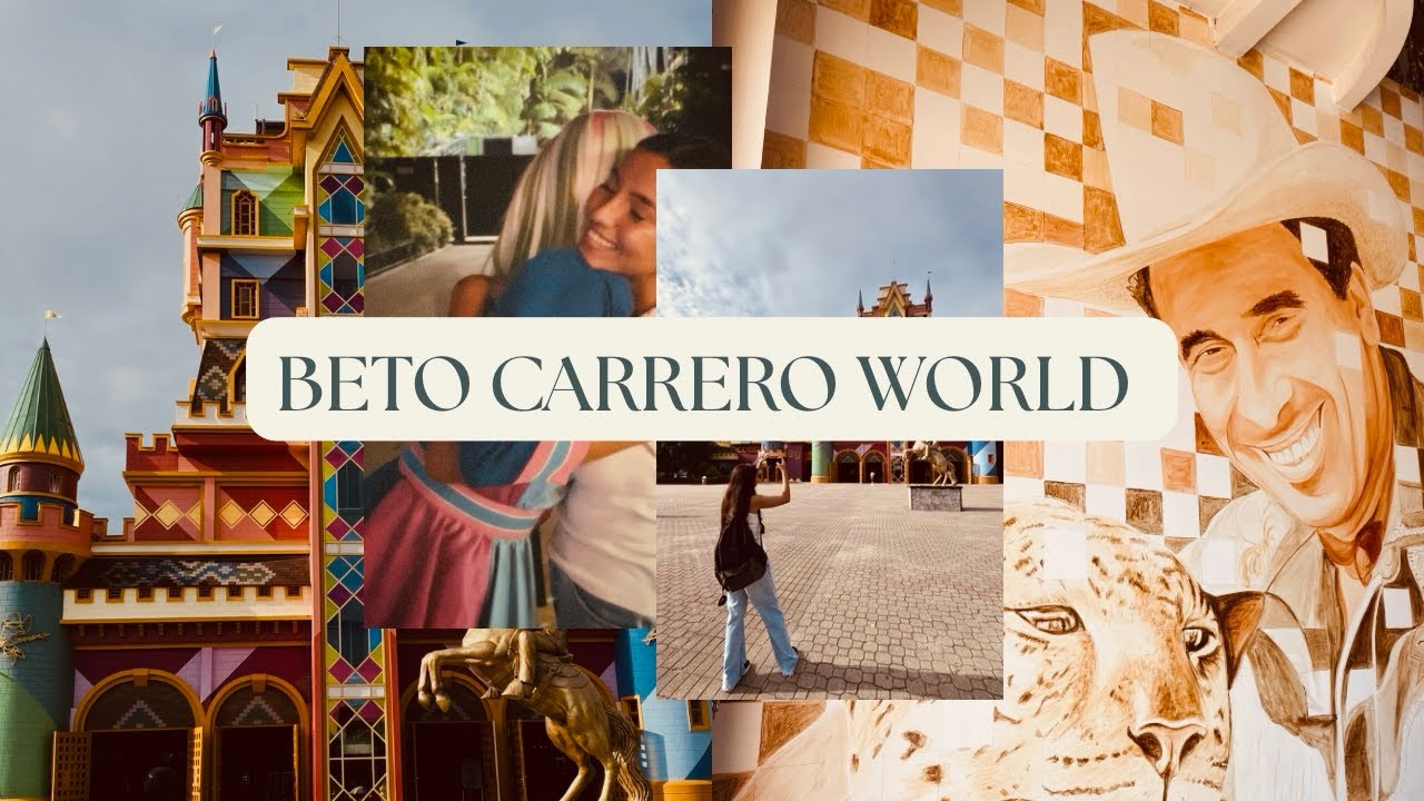 UM DIA NO BETO CARRERO WORLD 🎢✨ #betocarreroworld #viagem  