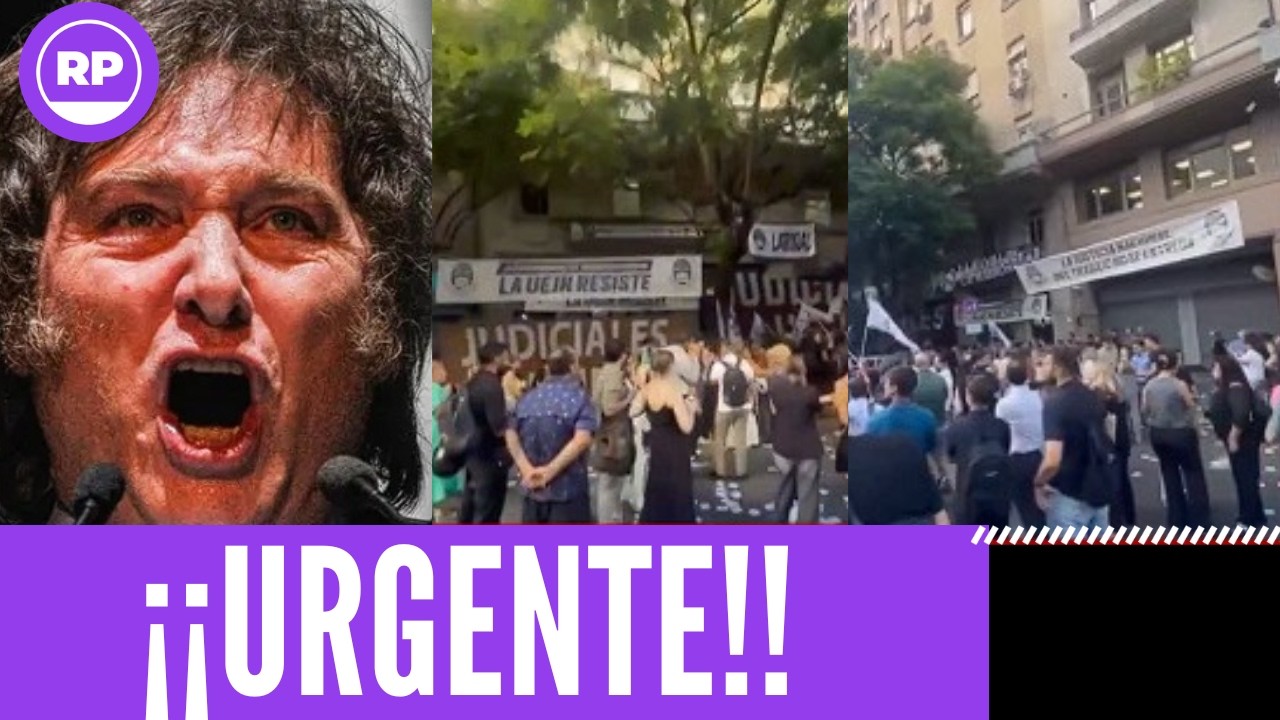 ¡¡ALERTA!! JUDICIALES TOMARON EL EDIFICIO DE LOS TRIBUNALES DEL TRABAJO