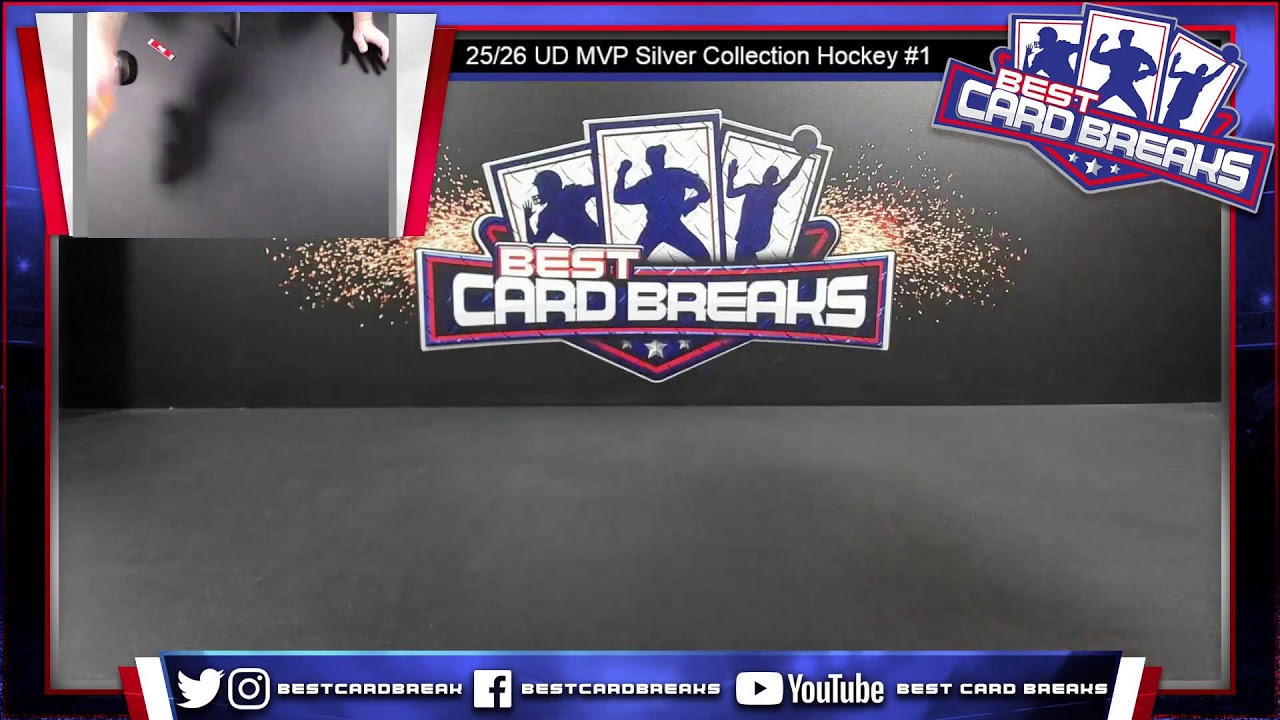 25/26 UD MVP Silver Collection Hockey #1 - 6 Box Pick Your Team- 1/21/26