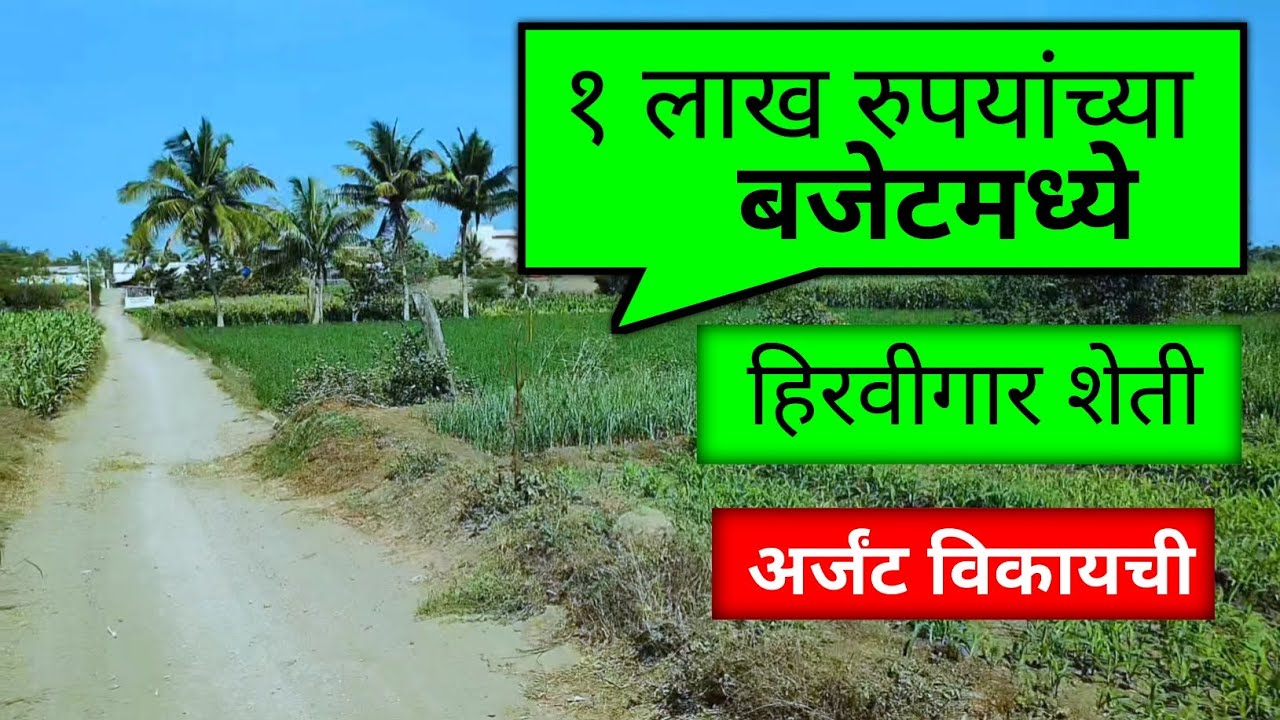 मालकाला शेती वाले प्लॉट विकायचे पुण्याच्या जवळ | Agricultural plot for sale to owner near Pune
