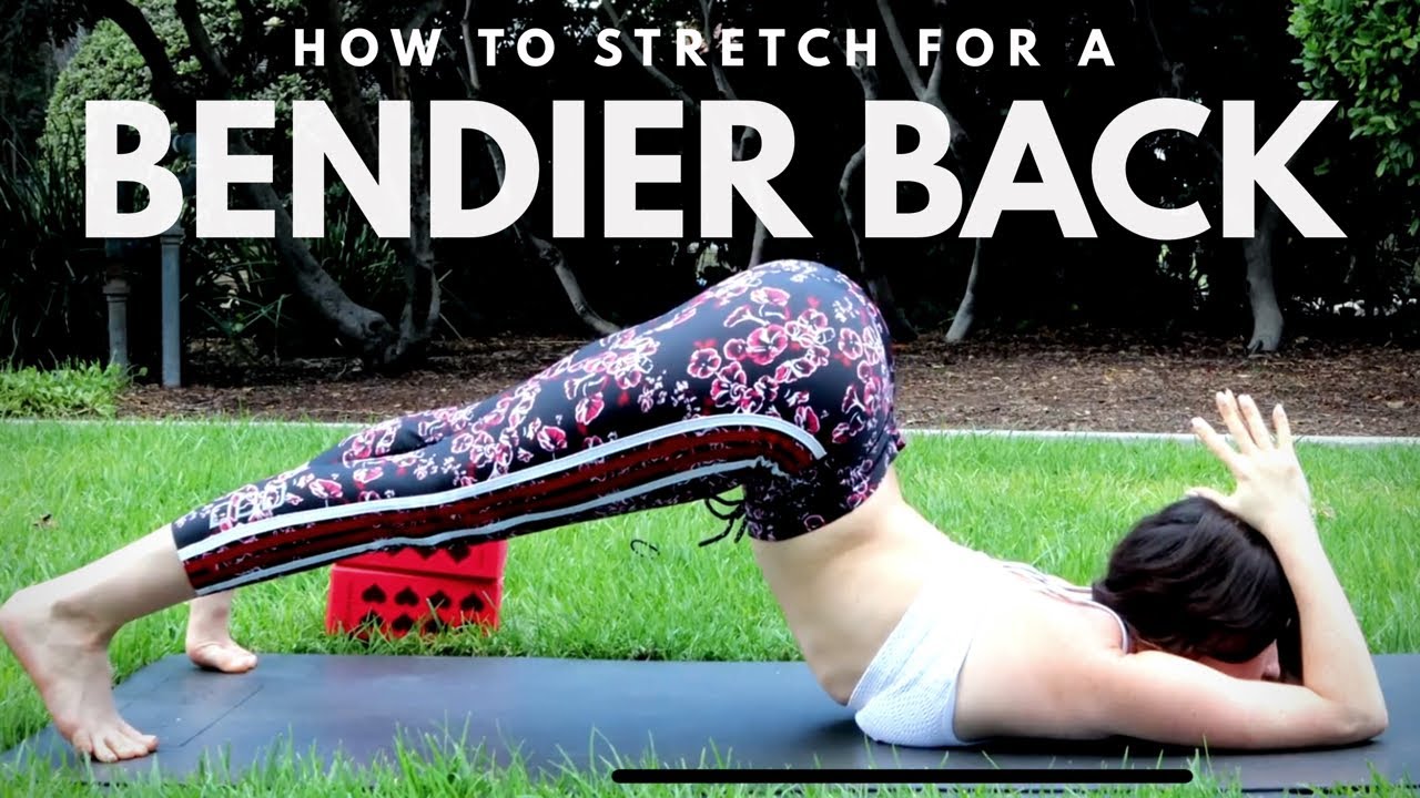 How to stretch for a BENDIER BACK | Follow Along!