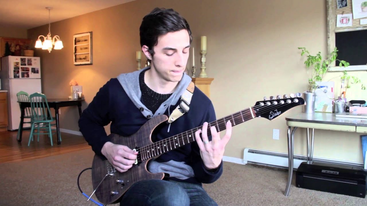 Guthrie Govan Style Hybrid Picking Pentatonic Lick