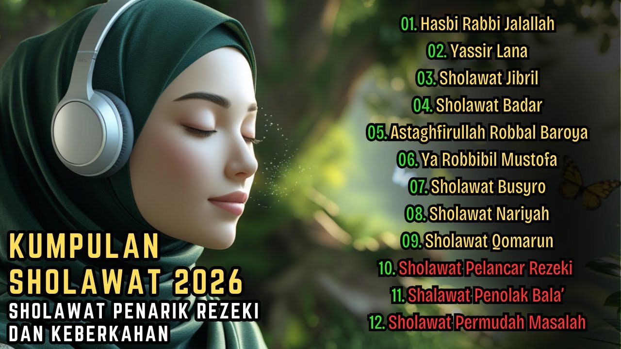 Jangan Lewatkan Hari Tanpa Sholawat, SHOLAWAT PEMBUKA REZEKI PALING AMPUH
