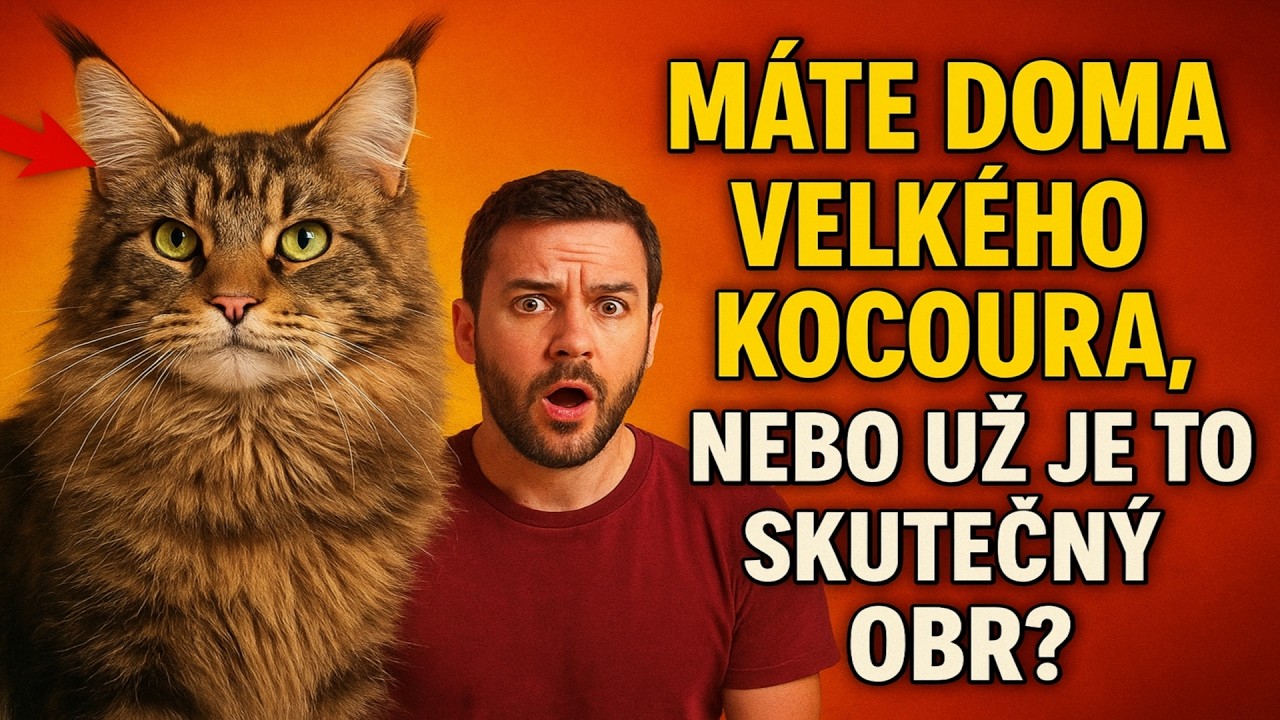 Máte doma jen velkého kocoura, nebo už je to skutečný obr? Objevte pět největších kočičích plemen.