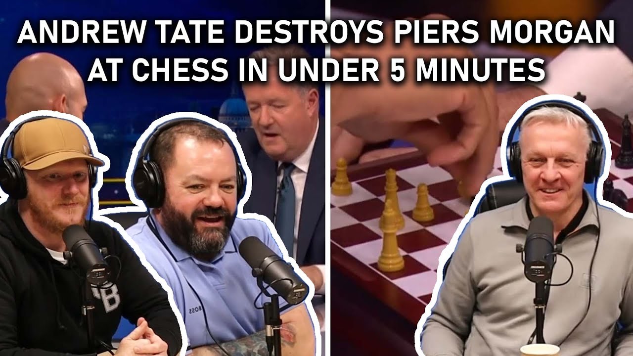 Andrew Tate DESTROYS Piers Morgan At Chess REACTION | OFFICE BLOKES REACT!!