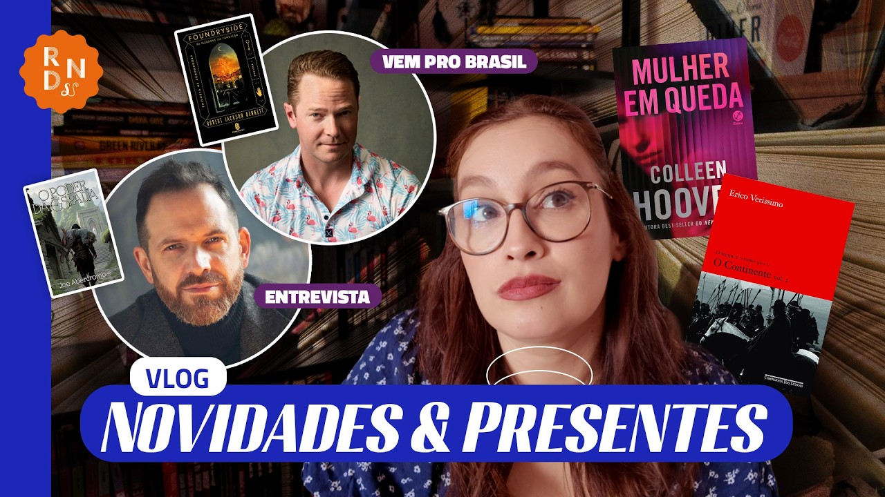 ENTREVISTA, AUTOR INTERNACIONAL NO BRASIL E RECEBIDOS | Lendo&Vlogando 267