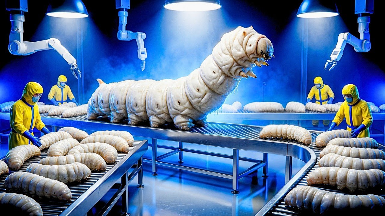 Fábricas Exóticas Alrededor del Mundo: Cómo Japón Transforma el Gusano de Seda en Snack de Lujo