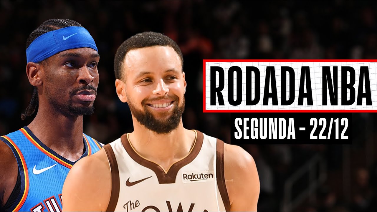 CURRY tem sequência ABSURDA em vitória dos WARRIORS; SHAI faz jogo MONSTRUOSO - Rodada NBA 22/12