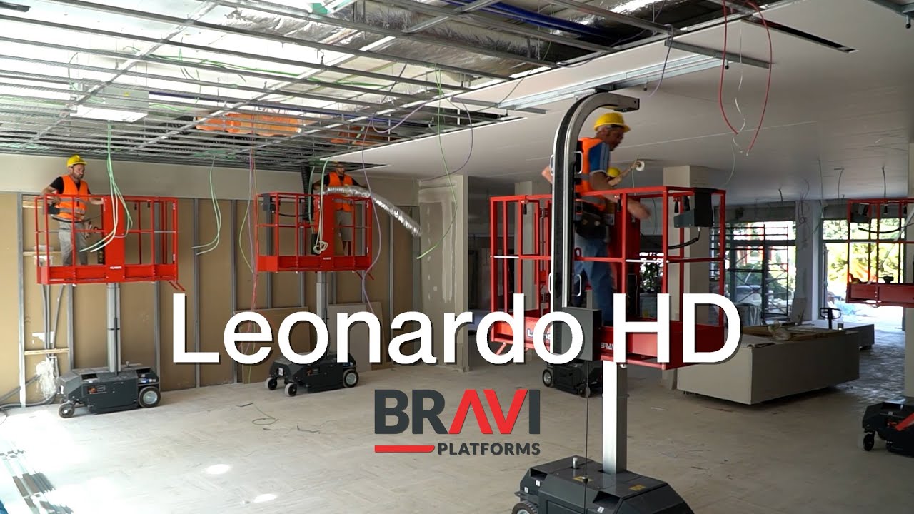 LEONARDO HD | The revolutionary vertical mast lift