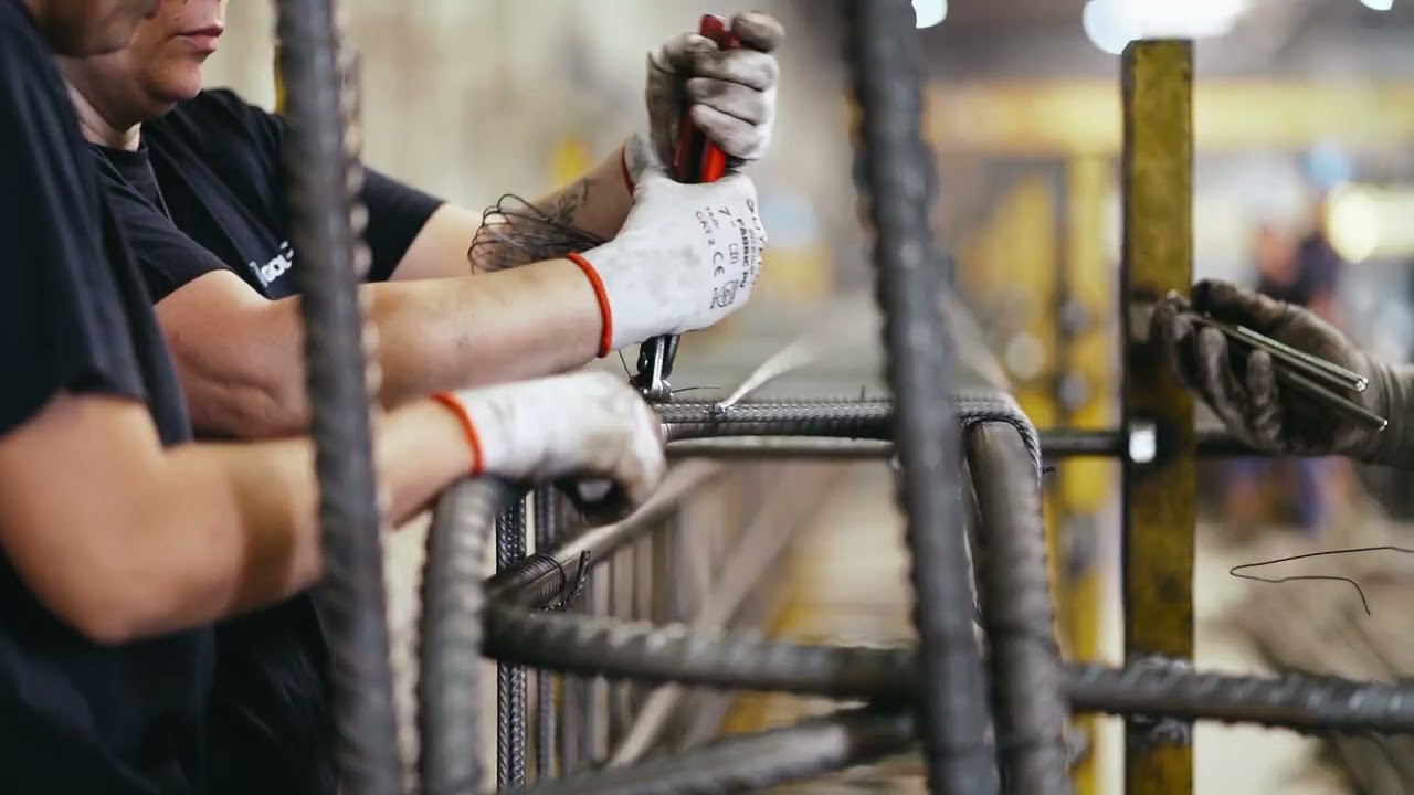 Výroba a projekce v Goldbeck Prefabeton
