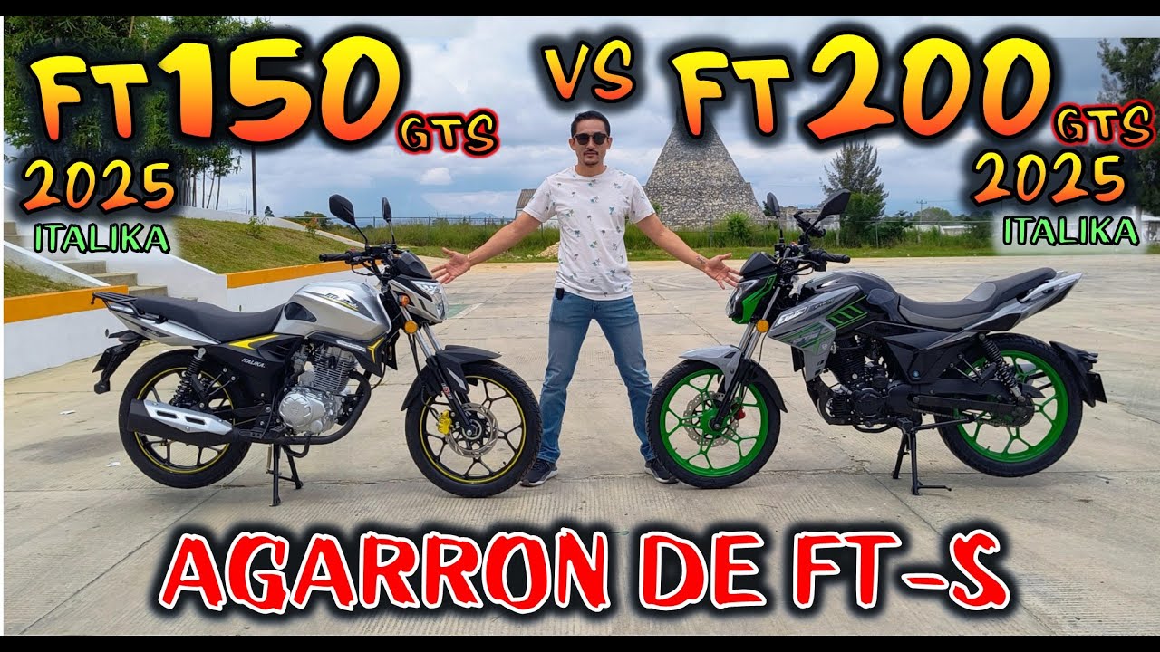 ▪️FT 150 GTS VS FT 200 GTS 2025 DE ITALIKA || ¿VALE LA PENA SUBIR DE NIVEL? FRENTE A FRENTE