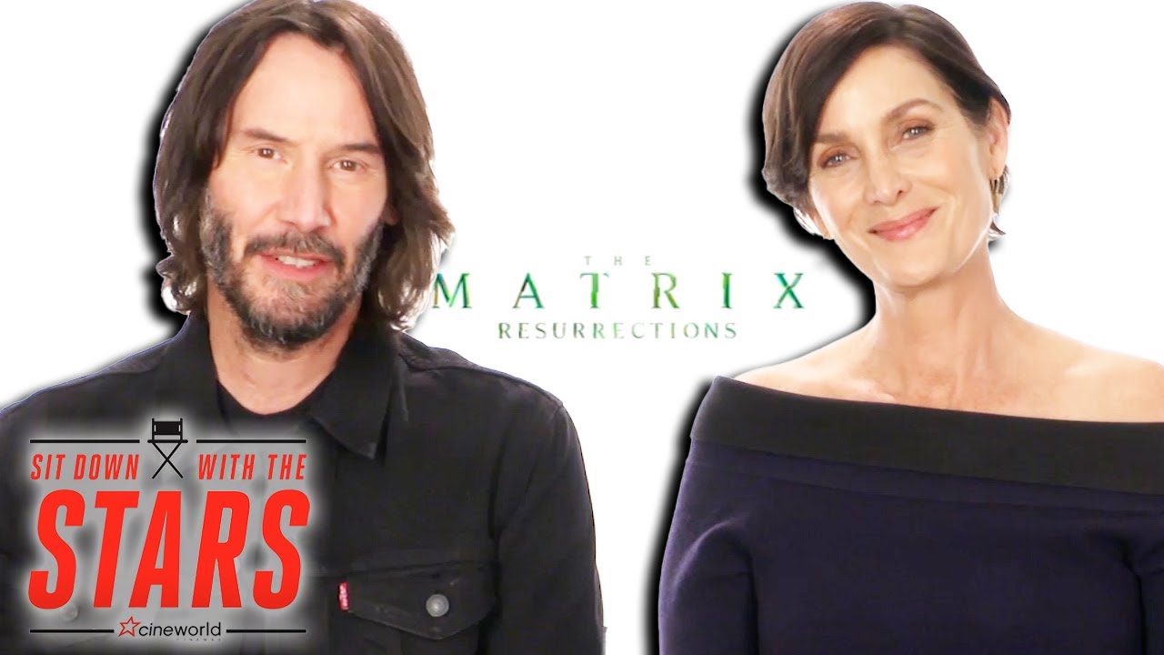 Keanu Reeves & Carrie-Anne Moss | The Matrix Resurrections Interview | Cineworld Cinemas