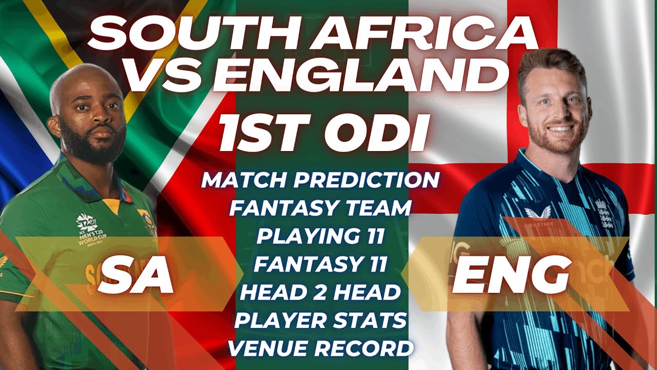 SA vs ENG Dream11 Predication,South Africa vs England 1st ODI,SA vs ENG Dream11 Today Team,SA vs ENG