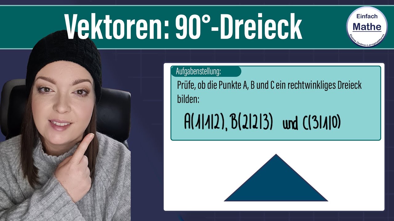 Prüfen, ob drei gegebene Punkte ein rechtwinkliges Dreieck bilden