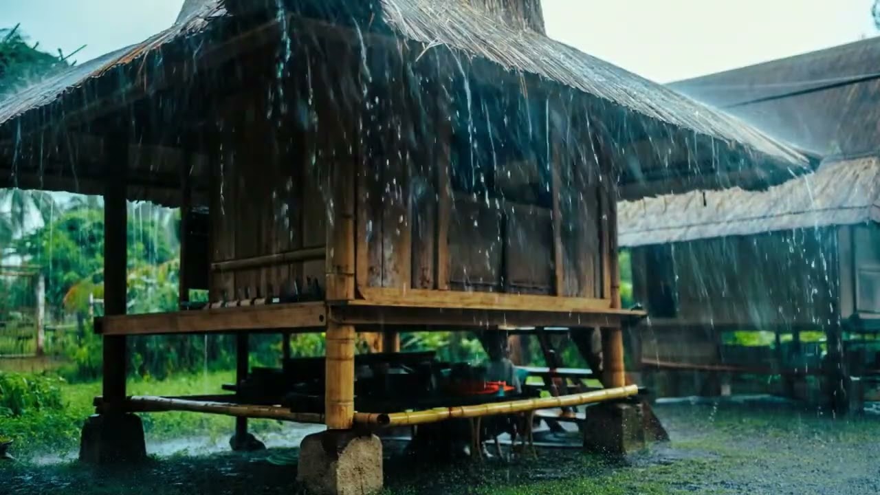 Cozy SLEEP with Soft Rain Sounds (No Thunder) for Instant Anxiety Relief, Stress Reduction Relax