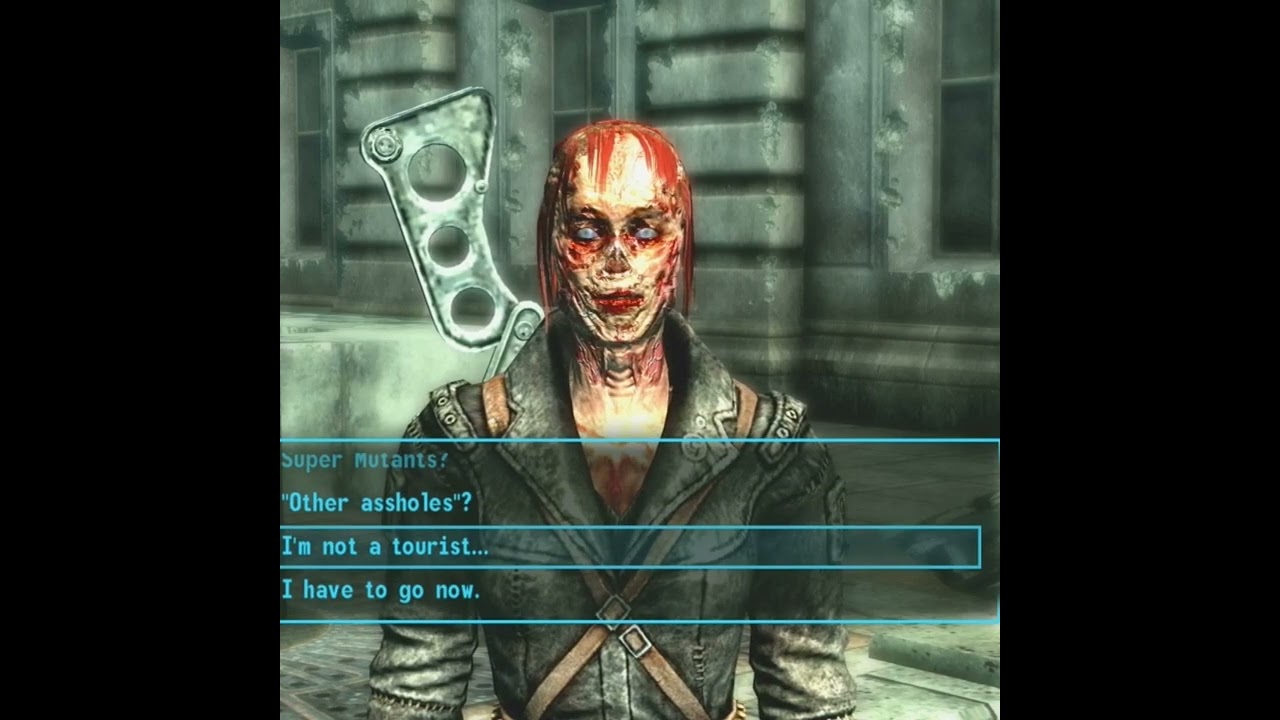 A Tourist's Welcome to the Capital Mall #fallout #fallout3 #fallout3gameplay #capitalwasteland