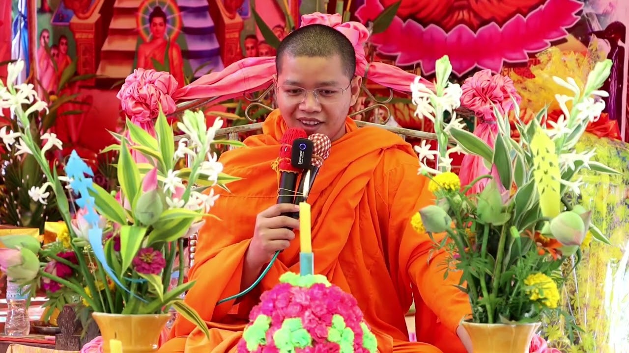 ធម៌ទេសនា សម្តែងអំពី អង្គនៃការប្រគេន៥យ៉ាងរបស់ទាយក Dharma Tesna Venerable Sovannara Keo 