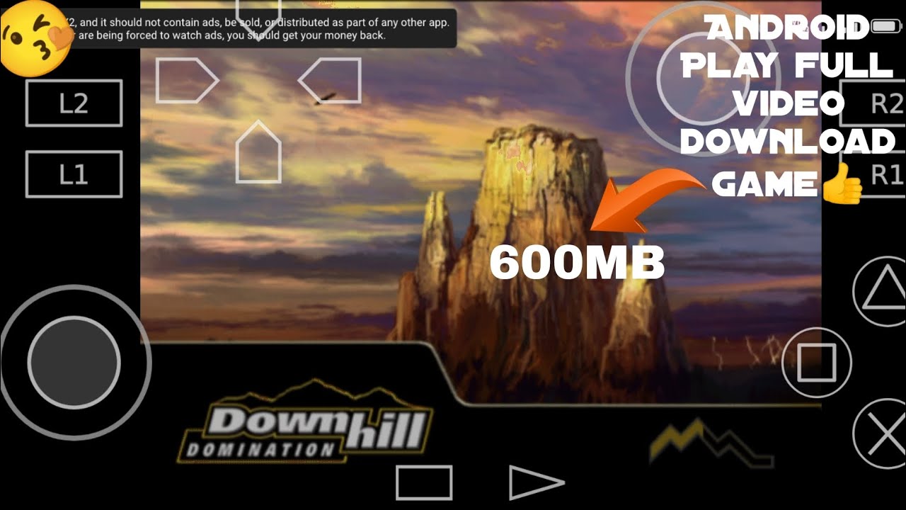 downhill dominatlon 😱 Android Play download full watch 600MB