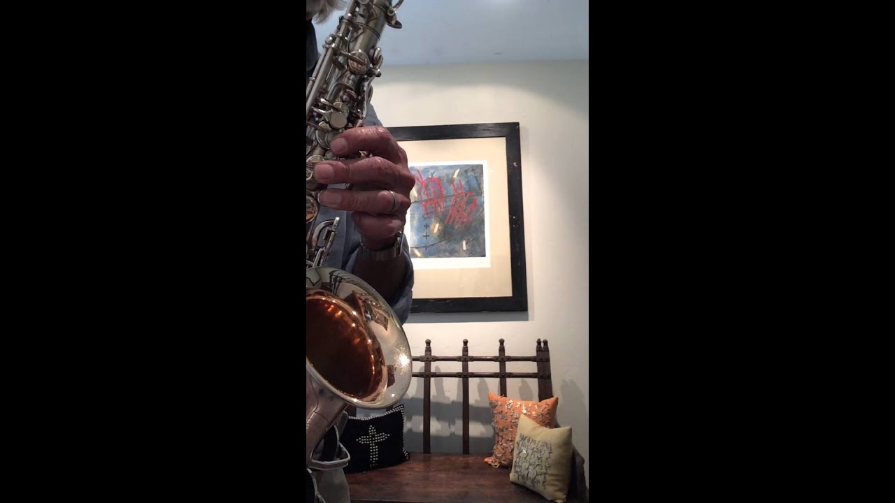Buescher Aristocrat Alto Sax Demo