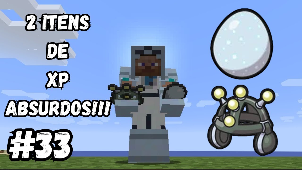 CONSEGUI PEGAR 2 ITENS DE XP ABSURDOS!!! Pixelmon #33