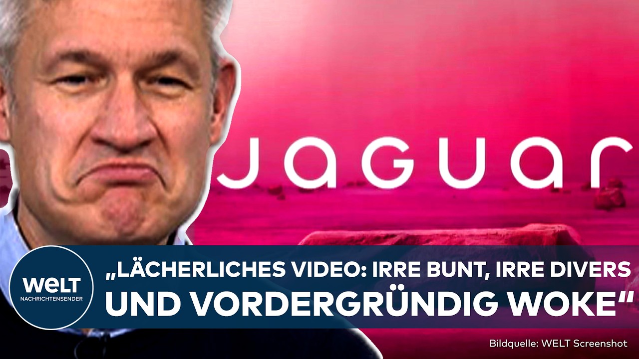 AUTO-KAMPAGNE: Jaguar bricht mit Tradition &ndash; Wokes-Wunder oder Desaster? Ulf Poschardt kommentiert!