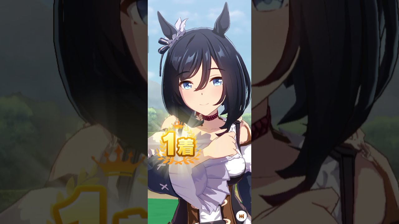 Uma Musume : Eishin Flash : victory pose
