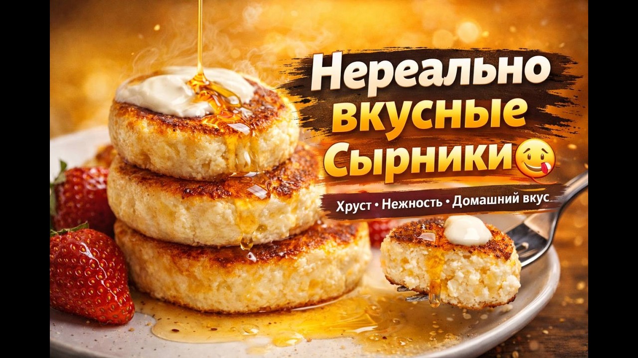 Эти СЫРНИКИ взорвали мой ЗАВТРАК 💥🤤